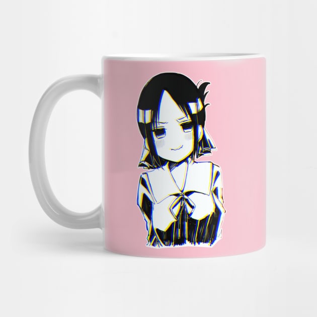 Kaguya-sama aesthetic cute pouting face by sadpanda